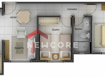 Apartamento · 49m² · 2 Quartos · 1 Vaga · Apartamento em  Rua Alfredo Vieira - Jardim Europa - Uberlândia/MG