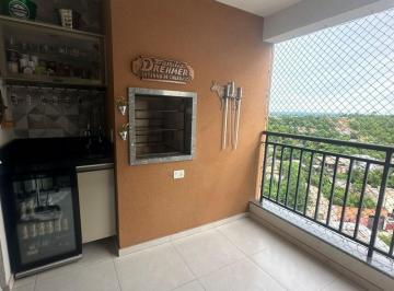 Apartamento · 78m² · 3 Quartos · 2 Vagas · Apto mobiliado, churrasqueira na sacada no Upper