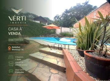 cb26a39c88c9cf1e0a393abaf559df36c5bc3f4a · Casa com 3 dormitórios à venda, 238 m² por R$ 795.000,00 - Badenfurt - Blumenau/SC