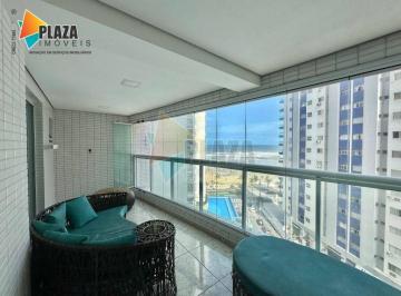 Apartamento · 80m² · 2 Quartos · 1 Vaga · Apartamento com 2 dormitórios para alugar, 80 m² por R$ 6.500,00/mês - Boqueirão - Praia Grande/SP