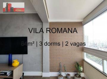 b47ecdb656bd49f74345eabd72bd0b90870391db · R. Coriolano, 1474 - Vila Romana, 3 dorms, 87m², vagas fixas, Cond. Pallazzo Giardino