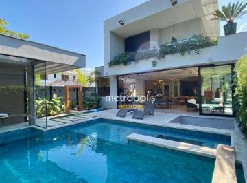 Piscina · Sobrado à venda, 400 m² por R$ 8.798.910,00 - Riv. São Lourenco - Bertioga/SP