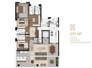 Apartamento · 231m² · 3 Quartos · 3 Vagas · Apartamento à Venda 231m², 3 Suítes, 3 Vagas por R$ 12.000.000,00 - Ibirapuera - São Paulo/SP