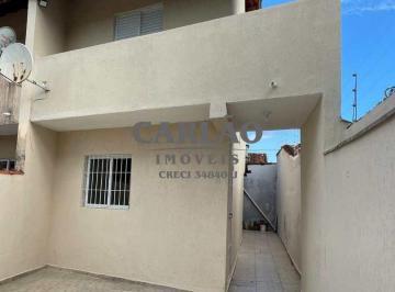 Casa · 89m² · 2 Quartos · 1 Vaga · Sobrado com 2 dorms, Balneário Regina Maria, Mongaguá - R$ 259 mil, Cod: 355383