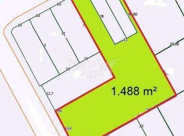 Terreno · 1488m² · Terreno Comercial/Industrial para Locação, 1.488m² - Jardim, Santo André/SP.