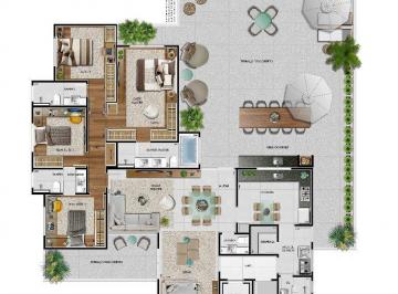 Planta área Privativa · APARTAMENTO ÁREA PRIVATIVA BAIRRO CASTELO, 4 QUARTOS, 4 VAGAS, UM POR ANDAR, LAZER COMPLETO