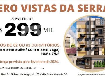 Apartamento · 50m² · 2 Quartos · 1 Vaga · Apartamento com 2 dormitórios á venda na Vila nova Mazzei