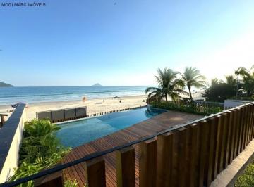 Foto 01 · Casa de frente ao mar em condomínio de alto padrão em Juquehy, litoral norte de São Paulo.