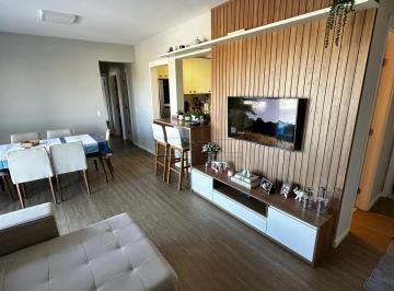 Apartamento · 90m² · 3 Quartos · 2 Vagas · Belíssimo Apartamento à Venda no condomínio Rossi Ativa em Paulinia, com 3 suites e lazer completo.