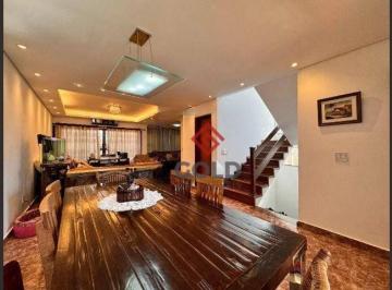 3118d65766323fd1ad1f624ba103bca0ab357706 · Sobrado com 4 dormitórios à venda, 26 m² por R$ 1.950.000,00 - Campestre - Santo André/SP