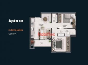 5a617a1535dd2069557c8de5006437972fd2750e · Apartamento com 2 dormitórios à venda - Passa Vinte - Palhoça/SC