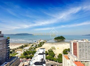 Apartamento · 89m² · 2 Quartos · 2 Vagas · Apartamento DUPLEX Vista mar-Jose Menino-Santos