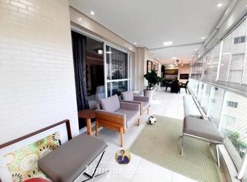 Foto 01 · Apartamento de luxo à venda em Santos-SP: 4 quartos, 3 suítes, 3 salas, 6 banheiros, 3 vagas, 234m² 