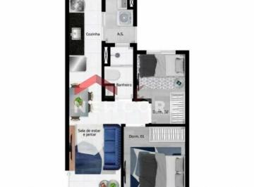 Apartamento · 37m² · 2 Quartos · 1 Vaga · Apartamento em  Rua Porto Lucena - Vila Dalila - São Paulo/SP