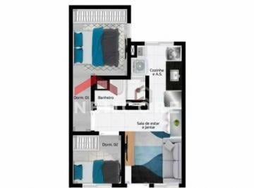 Apartamento · 32m² · 2 Quartos · 1 Vaga · Apartamento em Rua Major Gomes Ribeiro - Vila Santa Teresa (Zona Leste) - São Paulo/SP