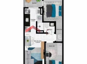 Apartamento · 38m² · 2 Quartos · 1 Vaga · Apartamento em Rua Major Gomes Ribeiro - Vila Santa Teresa (Zona Leste) - São Paulo/SP