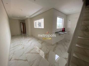 Sala · Cobertura à venda, 100 m² por R$ 419.000,00 - Parque Novo Oratório - Santo André/SP
