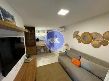 Apartamento · 104m² · 3 Quartos · 2 Vagas · Apartamento térreo, nascente e mobiliado no Porto Beach.