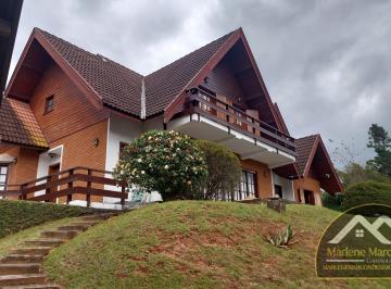 Casa · 380m² · 1 Quarto · Casa de luxo em Vila Inglesa, Campos do Jordão - 380m², 4 suítes - venda