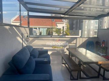 Cobetura · Cobertura com 2 dormitórios à venda, 100 m² por R$ 660.000,00 - Campestre - Santo André/SP