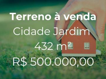 Terreno · 432m² · Terreno à venda no Bairro Cidade Jardim - Uberlândia/MG