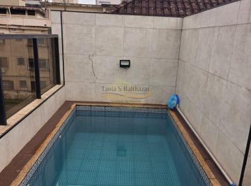 Casa · 169m² · 3 Quartos · 1 Vaga · Ótima Casa Triplex com Lazer no Bairro Boqueirão em Santos/SP.