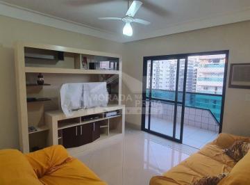 Apartamento · 135m² · 2 Quartos · 1 Vaga · Apartamento VISTA MAR e MOBILIADO no Forte, 2 dormitórios, só na imobiliária em Praia Grande.