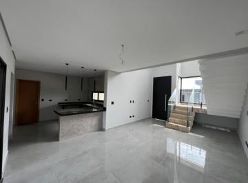 Casa · 190m² · 3 Quartos · 4 Vagas · CASA TÉRREA COM MEZZANINO NO CONDOMÍNIO SANTA MÔNICA