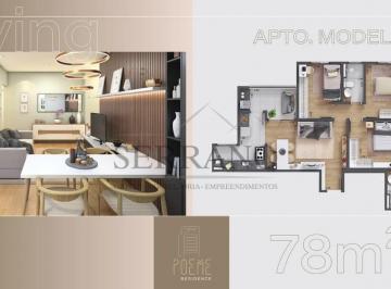 Apartamento · 70m² · 2 Quartos · 1 Vaga · APARTAMENTO PARA VENDA NO RESIDENCIAL POEME EM VALINHOS