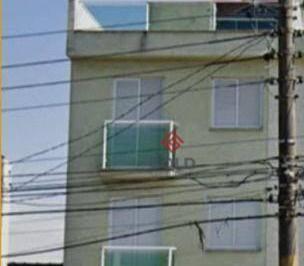 6cda3be6095f45a6799cd3cbde6d9ddfa953a2b6 · Cobertura com 2 dormitórios à venda, 76 m² por R$ 340.000,00 - Vila Suíça - Santo André/SP