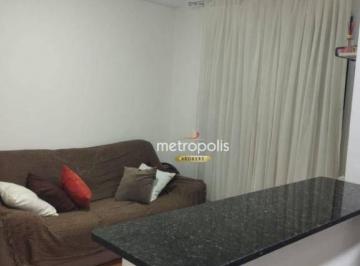 Sala · Apartamento à venda, 50 m² por R$ 375.000,00 - Vila Metalúrgica - Santo André/SP