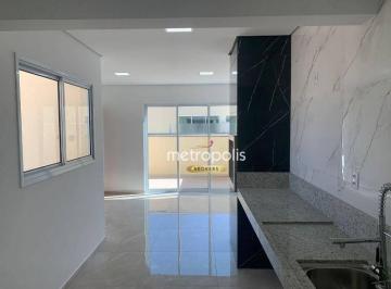 Área Gourmet/Cozinha · Apartamento Duplex à venda, 104 m² por R$ 530.000,00 - Jardim Santo Antônio - Santo André/SP