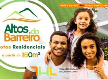 Terreno · 160m² · Terreno à venda em Taubaté, Barreiro, com 160 m², Altos do Barreiro I e II