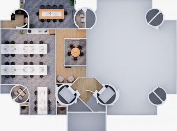 Foto 01 · Locação de conjunto comercial no Jardim Paulistano com 200m, 2 vagas de garagem, 20 posições (200m²)