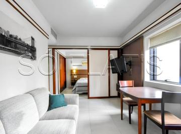Apartamento · 31m² · 1 Quarto · 1 Vaga · Flat Bristol The Time disponível para venda com 31m², 01 dormitório e 01 vaga de garagem