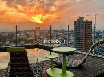 Piscina · Cobertura à venda, 460 m² por R$ 7.148.000,00 - Jardim - Santo André/SP