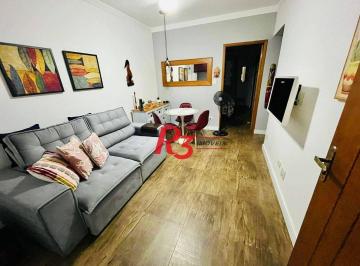 c3cc4e9057afbb554173536b30c6fca377c7d3f2 · Apartamento com 1 dormitório à venda, 42 m² por R$ 490.000,00 - Gonzaga - Santos/SP