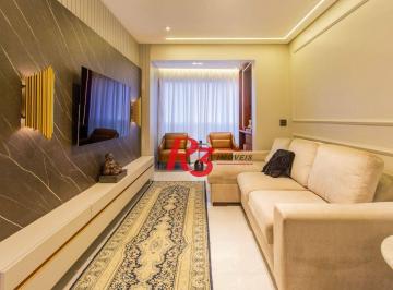 d3854ed206e3988cc04da2abd52313ce334c5cd6 · Apartamento à venda, 80 m² por R$ 1.350.000,00 - Boqueirão - Santos/SP