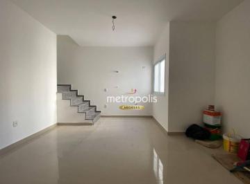Sala · Cobertura à venda, 140 m² por R$ 735.000,00 - Utinga - Santo André/SP