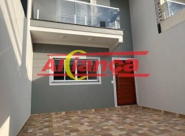 Casa · 150m² · 3 Quartos · 2 Vagas · Sobrado Novo 03 quartos a Venda Jardim Cumbica
