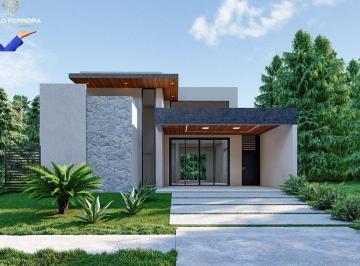 Casa · 161m² · 3 Quartos · 4 Vagas · Casa Alto Padrão de Condomínio com 3 Quartos e 4 banheiros à Venda, 161 m2 por R$ 1.200.000