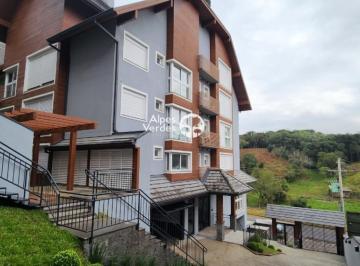 Apartamento · 75m² · 2 Quartos · 1 Vaga · Aluga-se apartamento semi-mobiliado em Gramado a 10 minutos da Rua Coberta