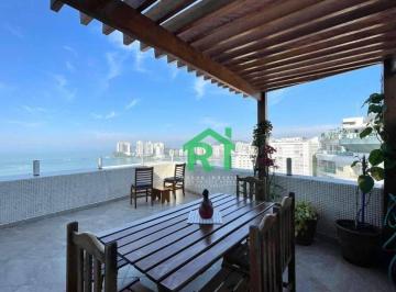 6fd341532a7aba816c41b25be8e5a072e3a01ddd · Cobertura com 4 dormitórios à venda, 238 m² por R$ 2.200.000,00 - Pitangueiras - Guarujá/SP