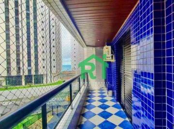 ce7bebd619615eed94e4b1d2c6069c8bbae2fb69 · Apartamento frente mar, 2 quartos (1 suíte), 2 vagas e lazer, à venda em Jardim Astúrias, Guarujá.