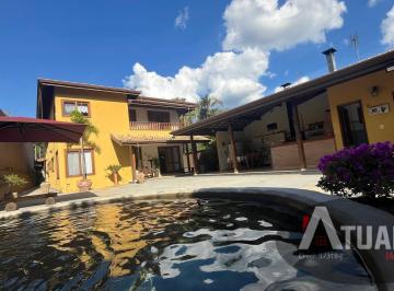 Casa · 475m² · 5 Quartos · 9 Vagas · Chácara á venda, com 5 dormitórios (4 Suítes)  em Atibaia/SP