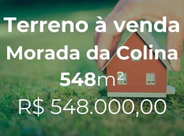 Terreno · 548m² · Terreno à venda no Bairro Morada da Colina - Uberlândia/MG
