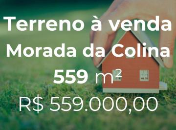 Terreno · 559m² · Terreno à venda no Bairro Morada da Colina - Uberlândia/MG