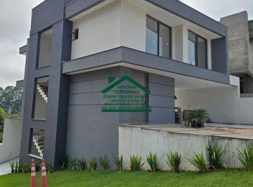 Casa · 345m² · 4 Quartos · 6 Vagas · SOBRADO NOVO ALTO PADRÃO ESTILO CONTEMPORÂNEO 345M²AC 4 SUÍTES – CONDOMÍNIO REAL