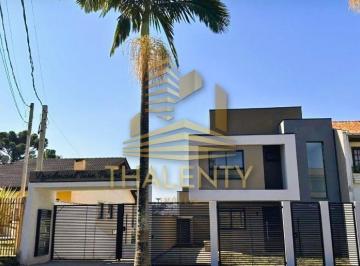 Casa · 97m² · 3 Quartos · 2 Vagas · Sobrado moderno, novo, não geminado, de frente par