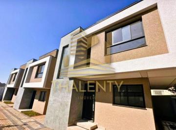 Casa · 113m² · 3 Quartos · 2 Vagas · Sobrado moderno, novo, não geminado, em condomínio